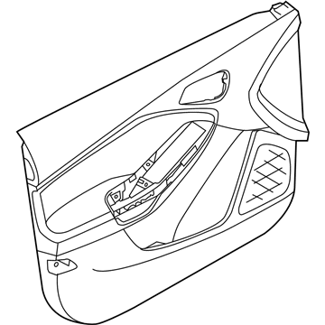 Ford G1EZ-5823942-CA Panel Assembly - Door Trim