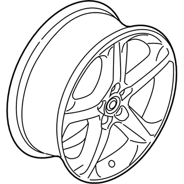 Ford FS7Z-1007-A Wheel Assembly