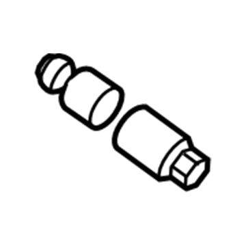 Ford DM5Z-1A043-A Nut - Wheel