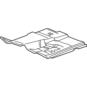 Ford 3L2Z-3511135-AA Pan Assembly - Floor