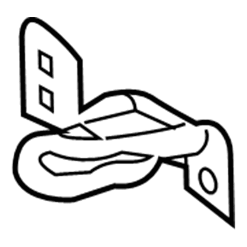 Ford HC3Z-17A954-A Bracket Assembly - Towing Hook Support