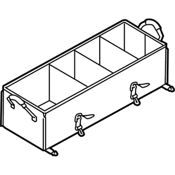 Ford HE5Z-78115A00-A Compartment Assembly - Rear Stowage