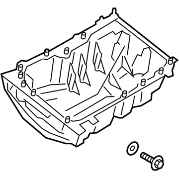 Lincoln K2GZ-6675-D Pan Assembly - Engine Oil