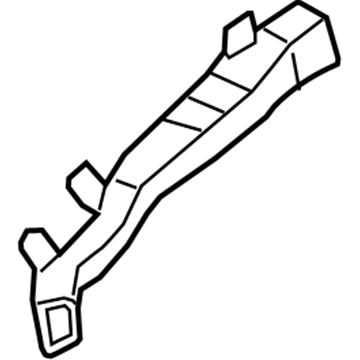 Lincoln DP5Z-19E630-D Duct Assembly - Air Conditioner