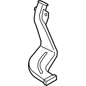 Lincoln DP5Z-19B680-H Duct - Air Vent