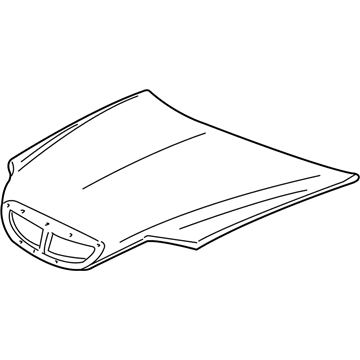 Mercury YF4Z-16612-BA Hood Assembly