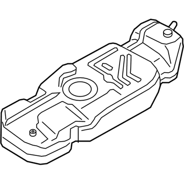 JL1Z-9002-G Ford Tank Assembly - Fuel Illustration 1 of 1