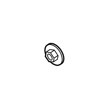 Lincoln -W709923-S437 Nut And Washer Assembly - Hex.