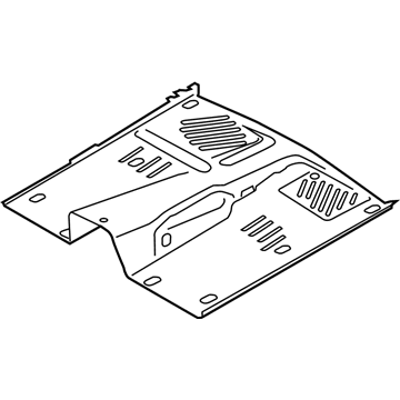 Ford L1MZ-7811135-D Pan Assembly - Floor Front