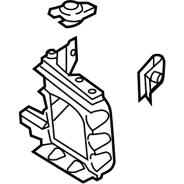 Ford FR3Z-17D942-A Bracket - Bumper Mounting