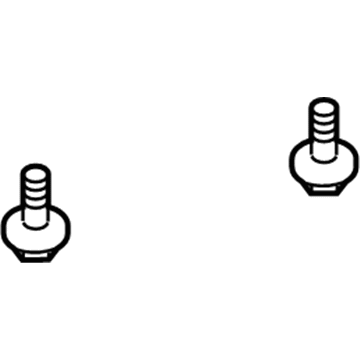 -W706894-S439 Ford Support Bracket Bolt Illustration 1 of 1