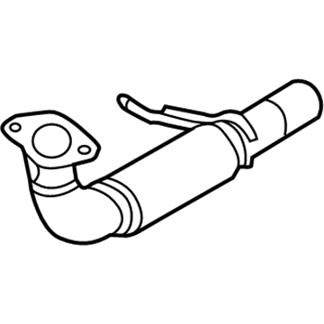 Ford DB5Z-5G274-A Pipe - Exhaust