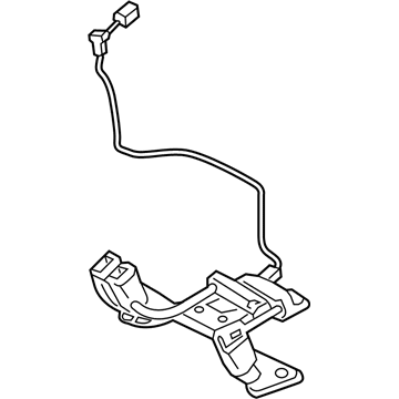 Lincoln JD9Z-5460044-AA Buckle Assembly - Seat Belt