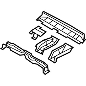 Lincoln 7T4Z-7810716-B Member - Fuel Tank Mounting