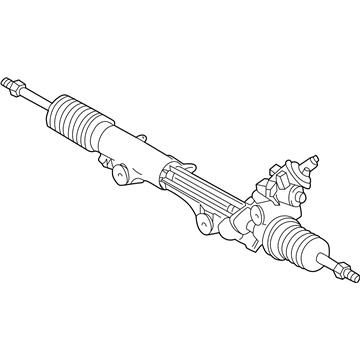 Ford 1W6Z-3504-AARM Remanufactured Rack - Steering Gear