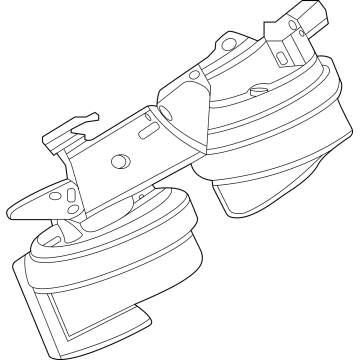 Ford NZ6Z-13832-A Horn Assembly