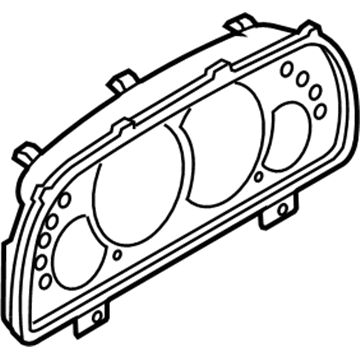 Ford YL8Z-10890-AA Mask - Fuel And Temperature