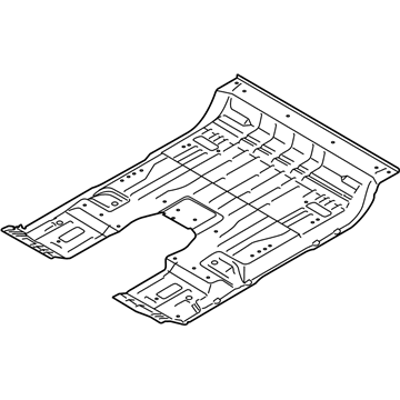 Ford FL3Z-1611135-C Pan Assembly - Floor Front