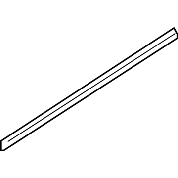 Mercury 6F9Z-7420758-A Weatherstrip - Door Lower