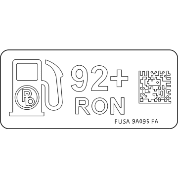 Ford FU5Z-9A095-G Decal