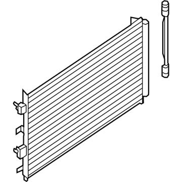 Ford LX6Z-19712-D Condenser Assembly