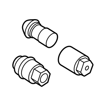 Ford EK4Z-1A043-A Nut - Wheel