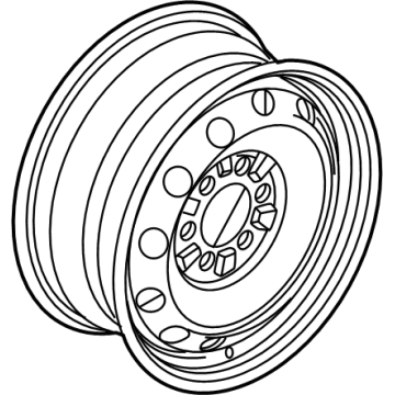 Ford JL1Z-1007-A Wheel Assembly