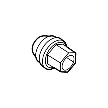 Ford ACPZ-1012-B Nut - Wheel