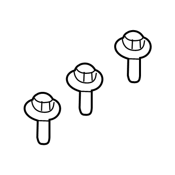 Ford -N606676-S439 Screw