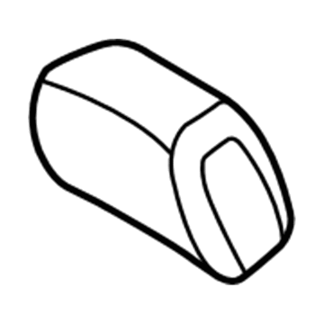 Ford DA8Z-74610A62-AC Cover - Headrest - Roll Type