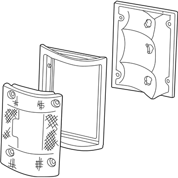 Ford 5C2Z-13405-AA Lamp Assembly