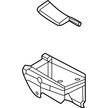 Lincoln LC5Z-7804338-AJ Compartment Assembly - Stowage
