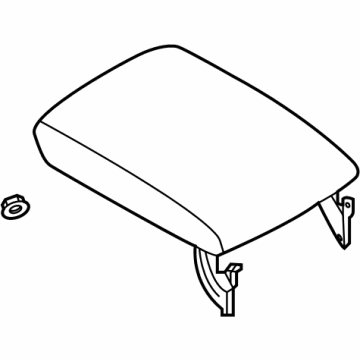 Lincoln LC5Z-7806024-AG Armrest Assembly - Console