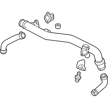 Ford BA5Z-6C646-A Duct - Air