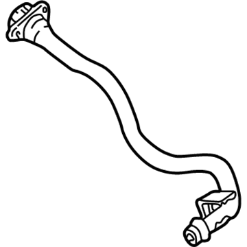Lincoln XW4Z-9034-AB Pipe - Fuel Filler
