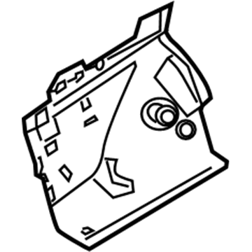 Ford DG1Z-16054-A Apron Assembly - Front Fender