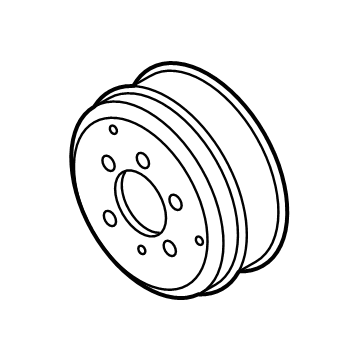 Ford JL3Z-8610-A Pulley - Fan