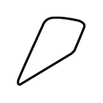 Ford 8E5Z-5426870-A Glass - Door Vent Window - Fixed