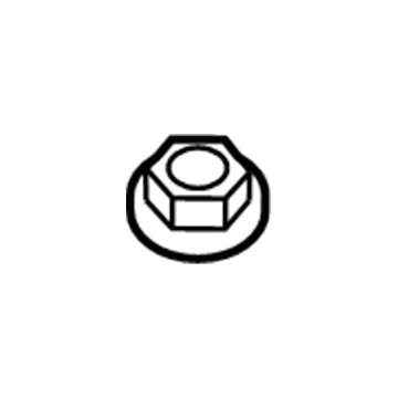 Ford -W710015-S440 Nut And Washer Assembly - Castle