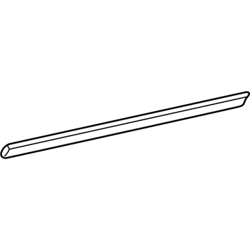 Mercury 6L8Z-7820934-AA Molding - Door Outside Belt