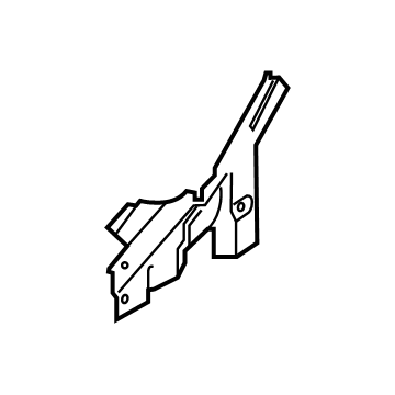Lincoln LJ7Z-7802509-A Panel Assembly - A Pillar Inner