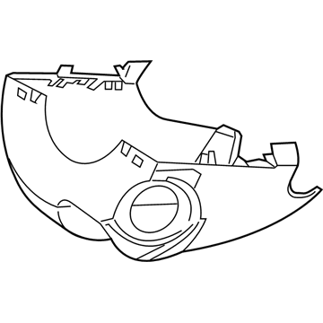 Ford CM5Z-3530-AD Shroud Assembly - Steering Column