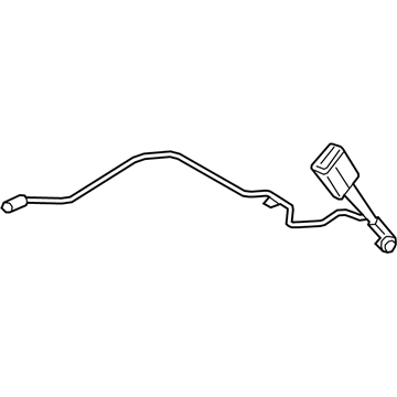 Ford CP9Z-5461202-BA Buckle Assembly - Seat Belt