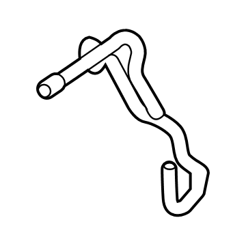 Ford KV6Z-18N345-A Hose - Heater Water