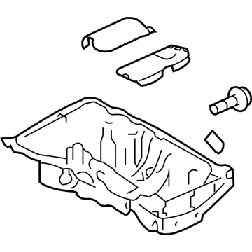 Ford 6M8Z-6675-AB Pan Assembly - Engine Oil