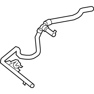 Ford Fusion Coolant Reservoir Hose - DG9Z-18472-AA