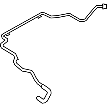 Ford Fusion Coolant Reservoir Hose - DG9Z-8063-D