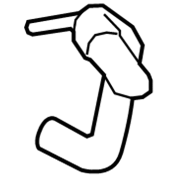 Ford Fusion Coolant Reservoir Hose - DG9Z-8286-D