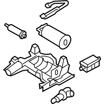 Ford 5M6Z-9D653-DA Cannister - Fuel Vapour Storage