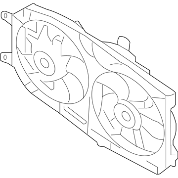 Ford 5F9Z-8C607-BM Motor And Fan Assembly - Engine Cooling